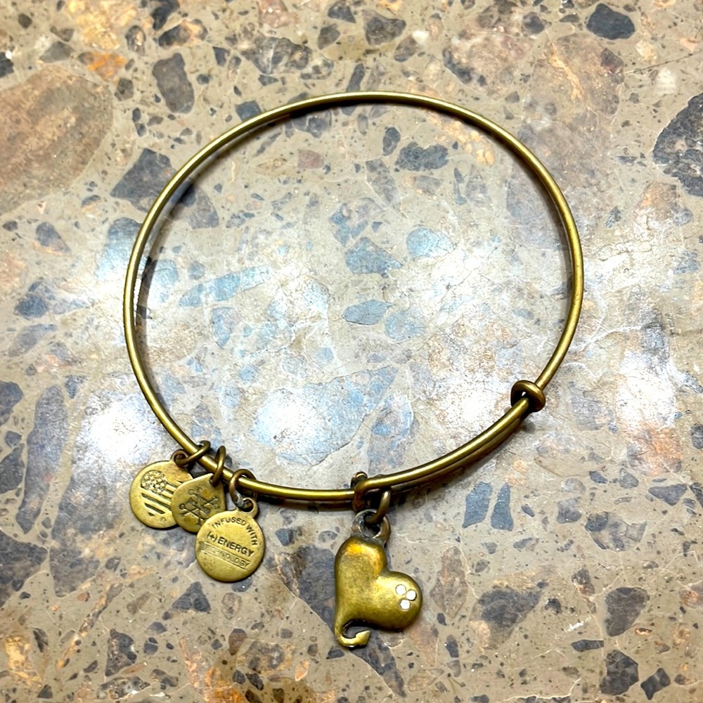 Alex and Ani gold bracelet